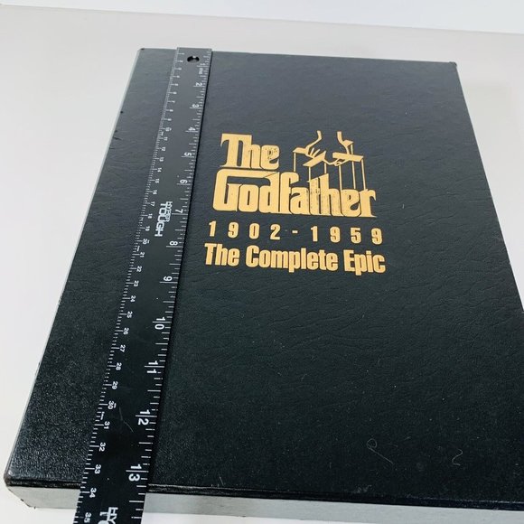 The Godfather VHS 3 Tape Box Set 1902-1959 The Complete Epic Crime Drama - Picture 9 of 11